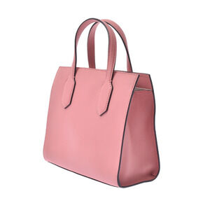 Gucci Pink Handbag Calfskin Rion Bag